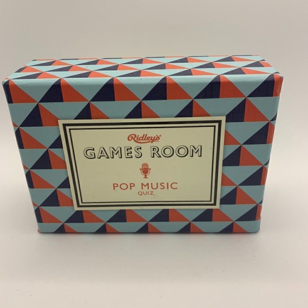 Ridley's Games Room Pop Music Quiz